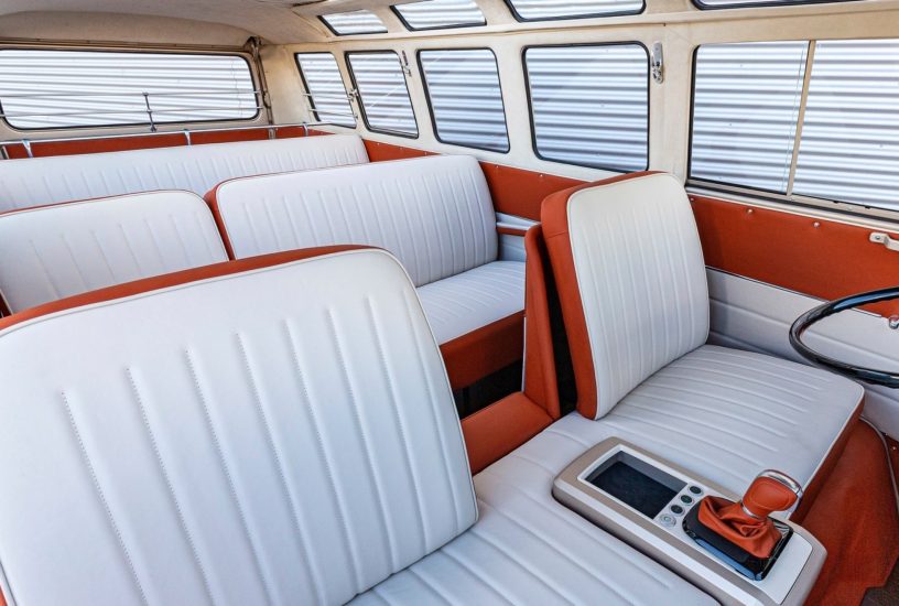 Volkswagen e-Bulli Concept abitacolo