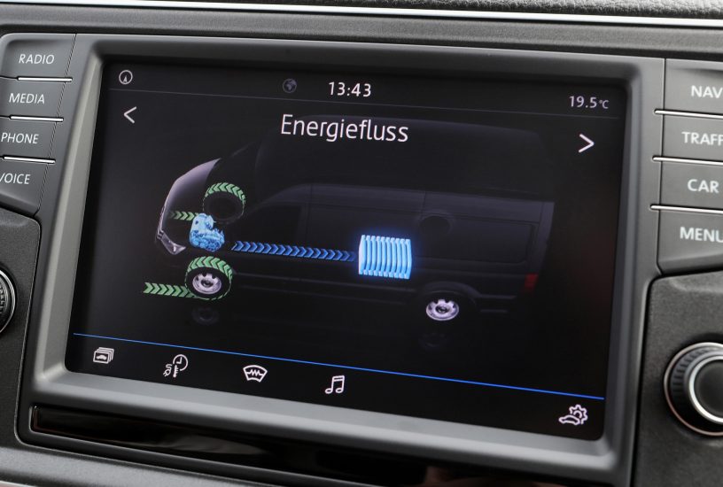 Volkswagen e-Crafter display