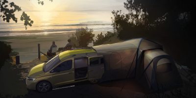 Volkswagen, il mini camper su base Caddy