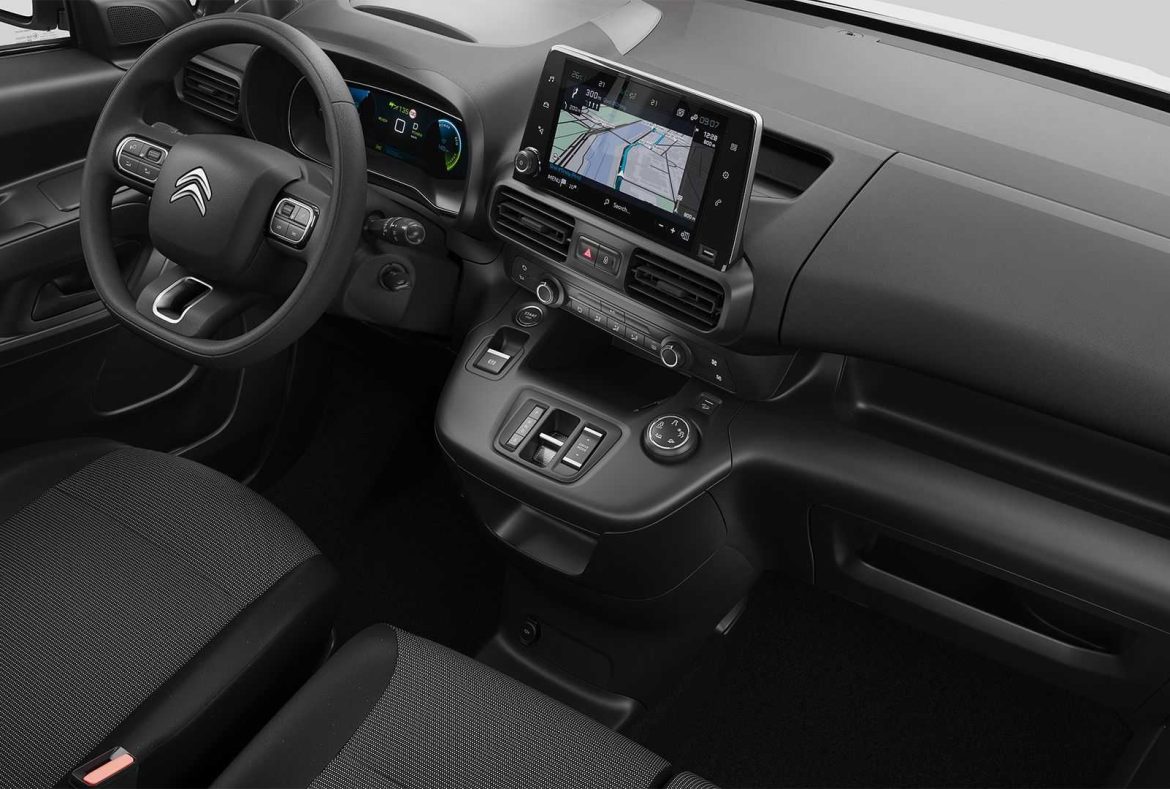 citroen e berlingo van interni abitacolo