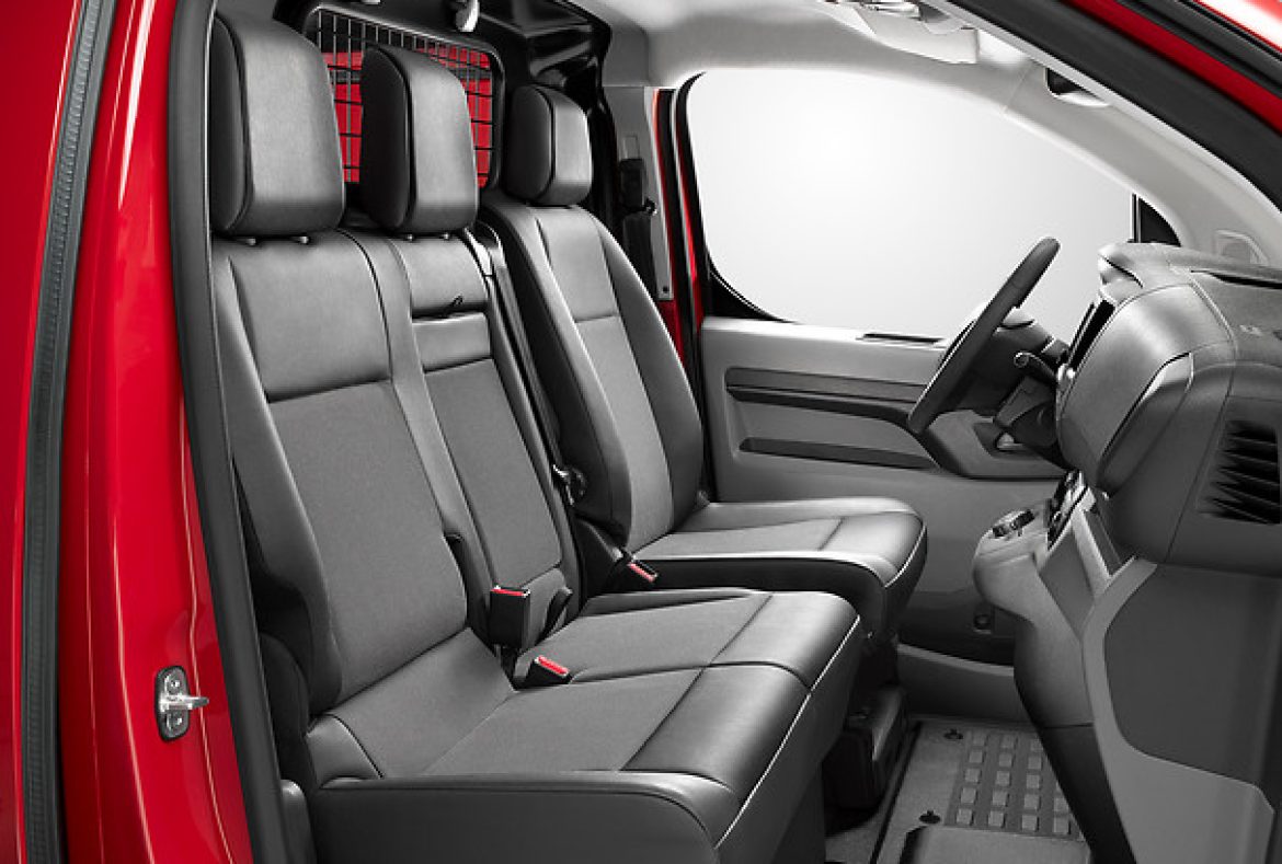 Citroen Jumpy, abitacolo passeggero