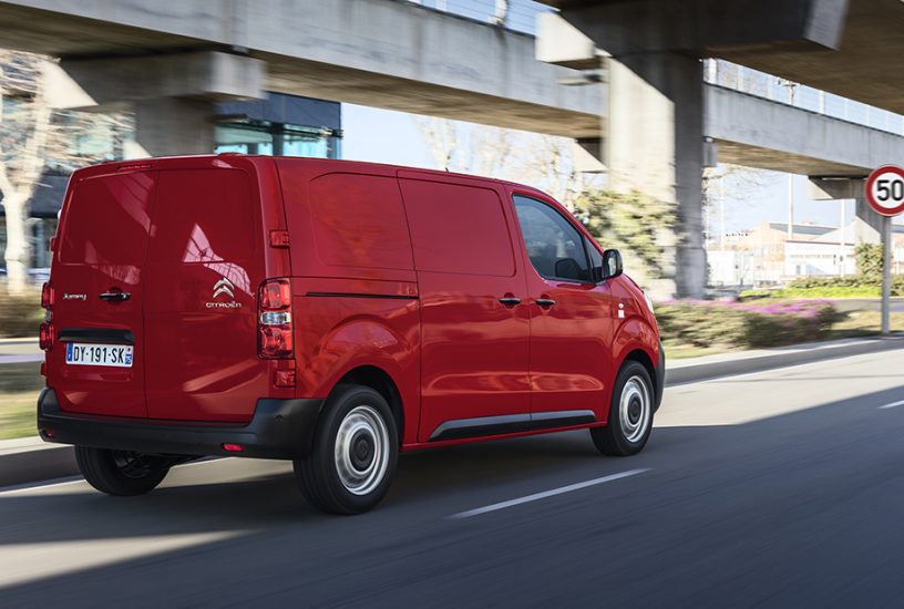 Citroen Jumpy, tre quarti posteriore
