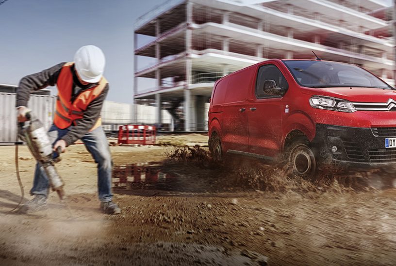 Citroen Jumpy, tre quarti frontale