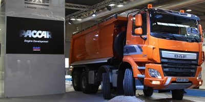 Lo stand DAF al Transpotec Logitec e Samoter 2017