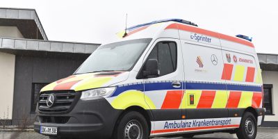 Mercedes eSprinter, la prima ambulanza 100% elettrica