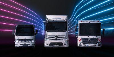 Ecomondo 2023, premiere italiana per l’e-Actros 300 City Tractor di Daimler Truck