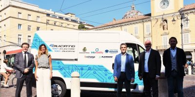 E-Ducato Fiat con gli operatori economici di Parma