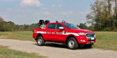 Ford, 250 pick-up Ranger ai Vigili del Fuoco