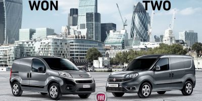 Fiat Doblò Cargo e Fiorino premiati nel regno Unito