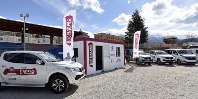 Fiat Professional mette a disposizione 10 veicoli per gli artigiani di Amatrice