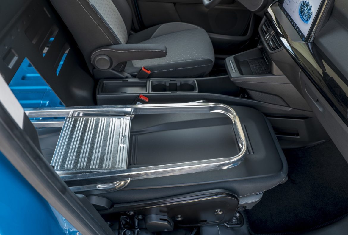 paratia con apertura per carichi lunghi