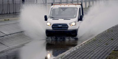 Ford E-Transit elettrico: i test sui prototipi