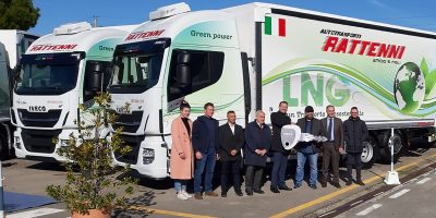 Iveco, tre nuovi Stralis alla Autotrasporti Rattenni