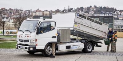 Fuso Canter, il veicolo elettrico al Company Car Drive 2017