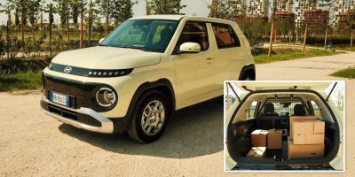 Hyundai INSTER diventa Van: due posti e un vano merci per il lavoro in città