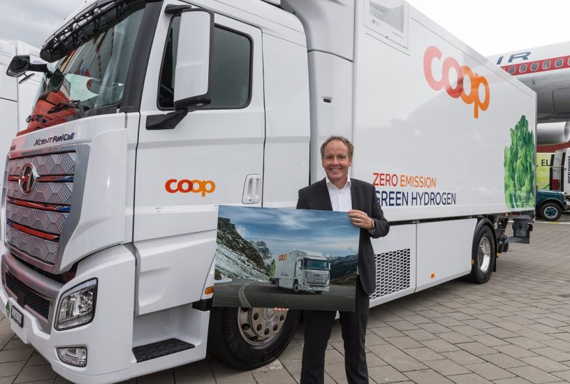 Hyundai XCIENT Fuel Cell -  elettrico a idrogeno