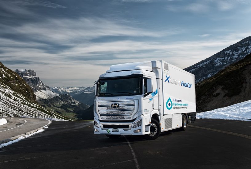 Hyundai XCIENT Fuel Cell -  elettrico a idrogeno