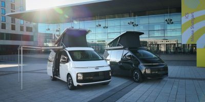 La Hyundai Staria si trasforma in camper elettrico