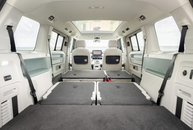 interno sedili abbassati live