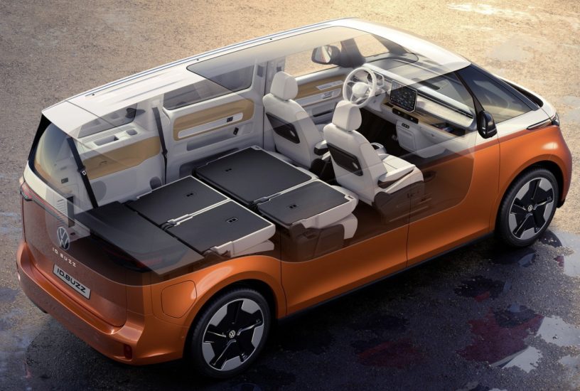 interno sedili abbassati