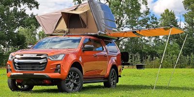 Isuzu D-Max, il pick-up che ama trasformarsi in camper