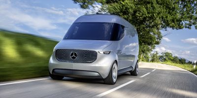 Mercedes-Benz Vision Van: il concept super-tecnologico