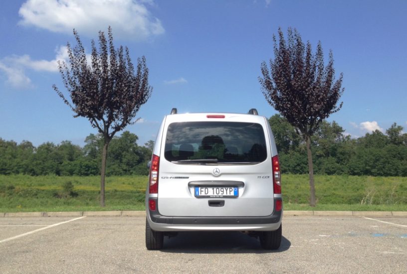 mercedes citan 111cdi posteriore