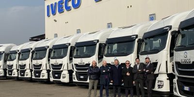 Iveco, 10 nuovi Stralis a gas naturale alla Gazzetti Srl