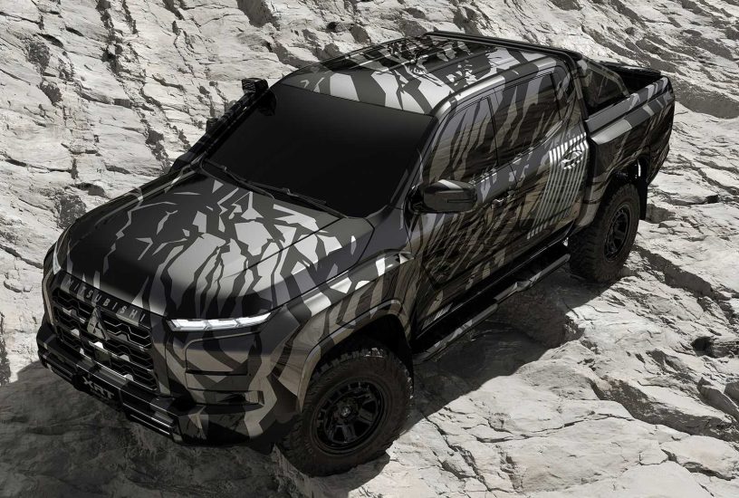 mitsubishi-xrt-concept-pick-up-2023-trequarti-anteriore-1