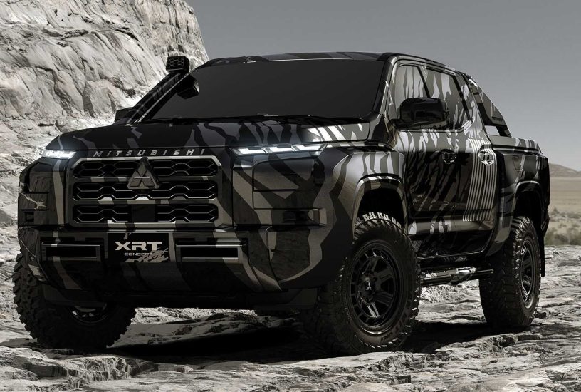 mitsubishi-xrt-concept-pick-up-2023-trequarti-anteriore
