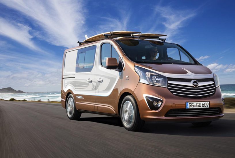 opel vivaro surf cocnept anteriore