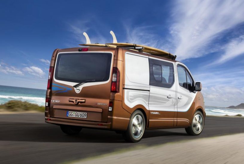 opel vivaro surf concept posteriore
