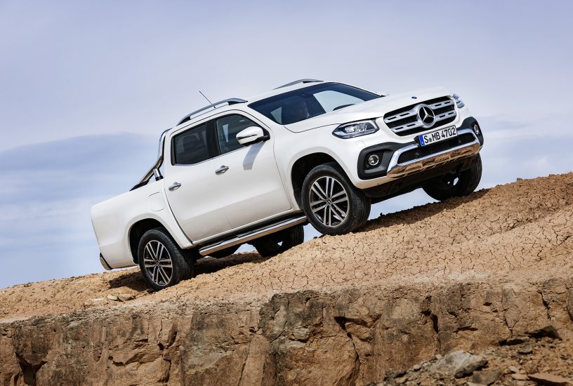 Mercedes Benz Classe X bianco