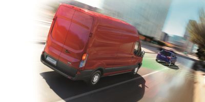 Il Pre-Collision Assist su Ford Transit e Transit Custom