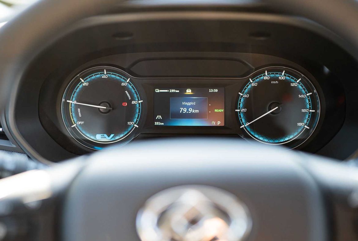 quadro comandi del Maxus eDeliver 9 -08