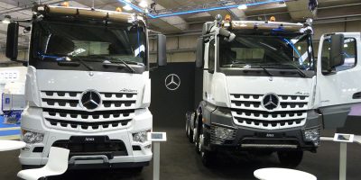 Lo stand Mercedes-Benz al Transpotec Logitec 2017