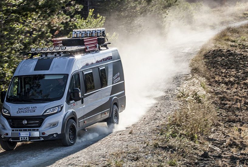 van ducato 4x4 expedition anteriore