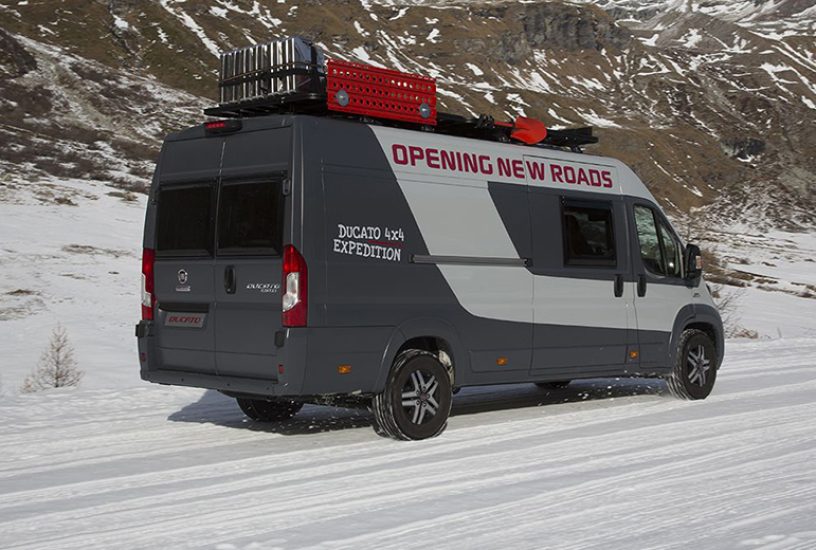 van ducato 4x4 expedition posteriore